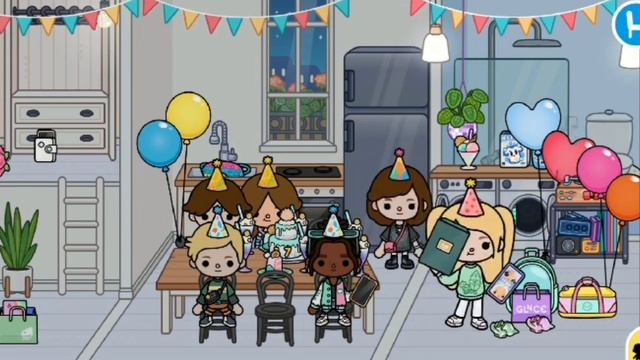 как меня поздравили мои друзья в тока бока //Toca boca ?? смотреть онлайн