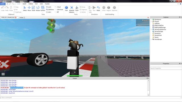 ROBLOX Racing 8: Scripting Intro, Pt. 2 (ROBLOX U Tutorial) смотреть онлайн