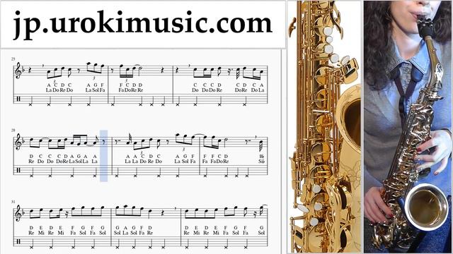 サクソフォンの吹き方(テナー) Céline Dion - Ashes - Deadpool 2 運指表 Um-ih799