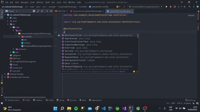 Subir archivos a Azure desde Java PARTE 1/3 смотреть онлайн