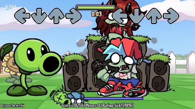 Растения против Реперов! лучший pvz фнф мод! смотреть онлайн