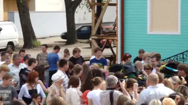 "Transe Express", France. Arkhangelsk. The festival of street theater 2011 смотреть онлайн