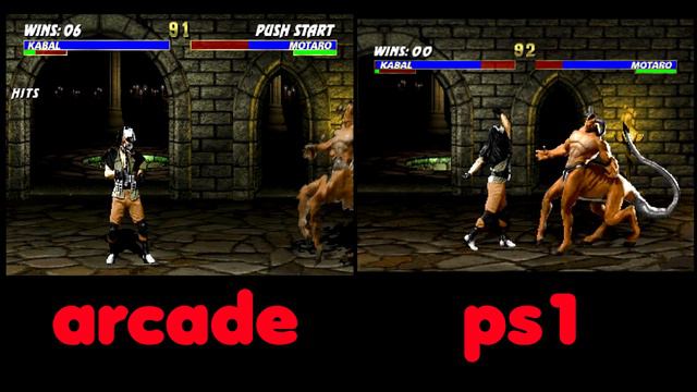 Mortal Kombat 3 - ARCADE vs Playstation смотреть онлайн
