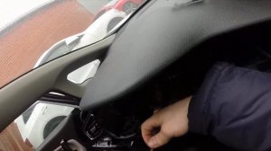 киа сид2 снятие руля, падушки