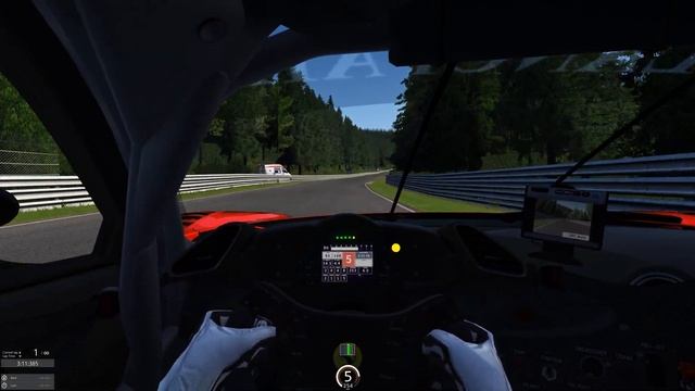 Ferrarei 488 GT3 - Nordschleife 6:24:845 - Assetto Corsa смотреть онлайн