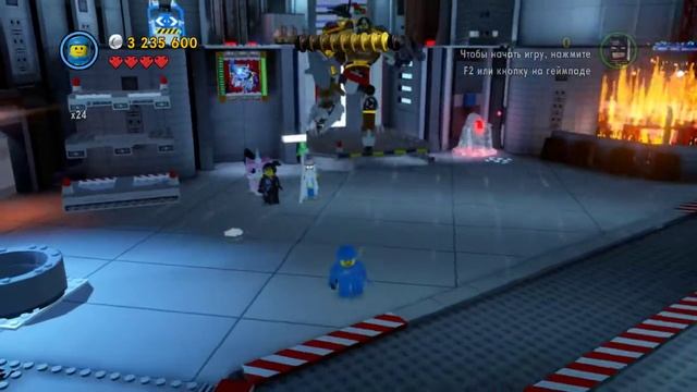 The LEGO Movie Videogame - Застревания в текстурах смотреть онлайн