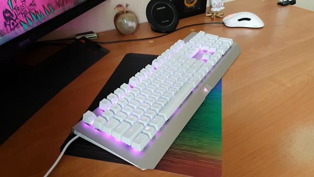 Razer BlackWidow X Chroma Mercury White - Обзор моей новой игровой клавиатуры. Цвет настроения белы смотреть онлайн