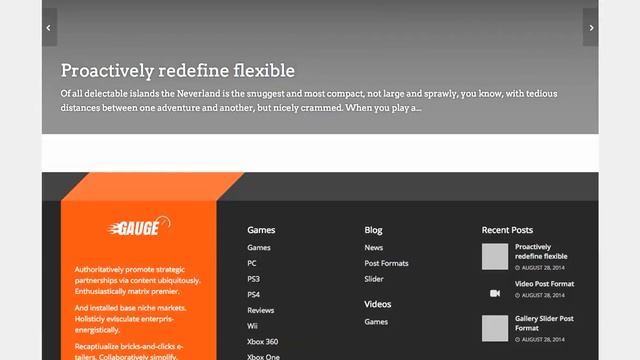 Gauge: FlexSlider смотреть онлайн