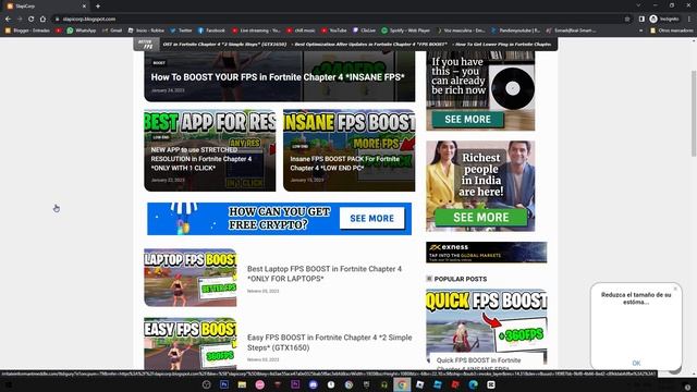 How To Boost FPS on Laptop Fortnite Chapter 4 *INSANE FPS & FPS DROPS FIX* смотреть онлайн