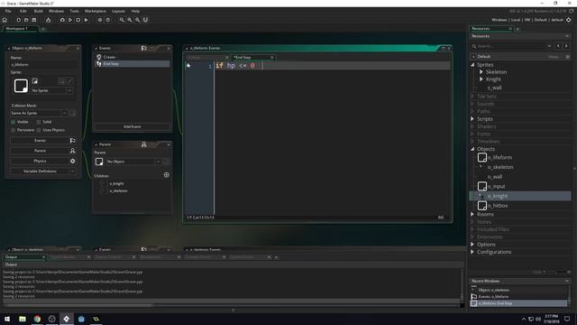 GameMaker Studio Tutorial - 2D Hack-n-Slash #15: HEALTH & DAMAGE смотреть онлайн