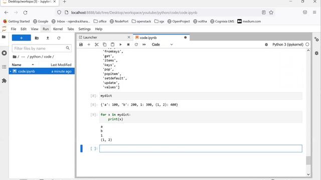 Dictionary Data Structure in Python || Python Tutorials For Absolute Beginners смотреть онлайн