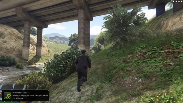 Grand Theft Auto V WasserStrömung 5930k GTX 980 Ti AMP смотреть онлайн