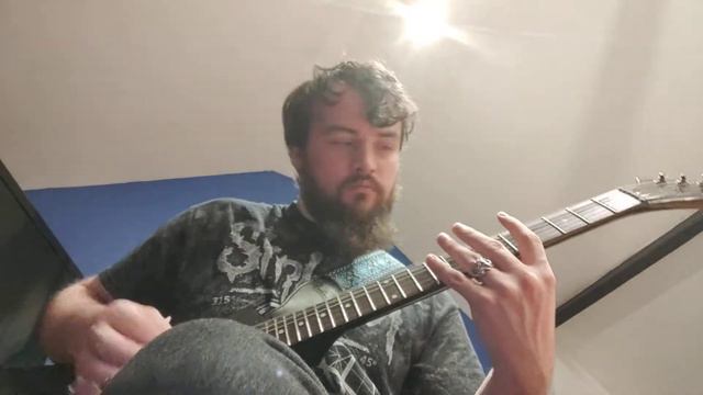 Some late night Epiphone Riffing - Epiphone EX 84 смотреть онлайн