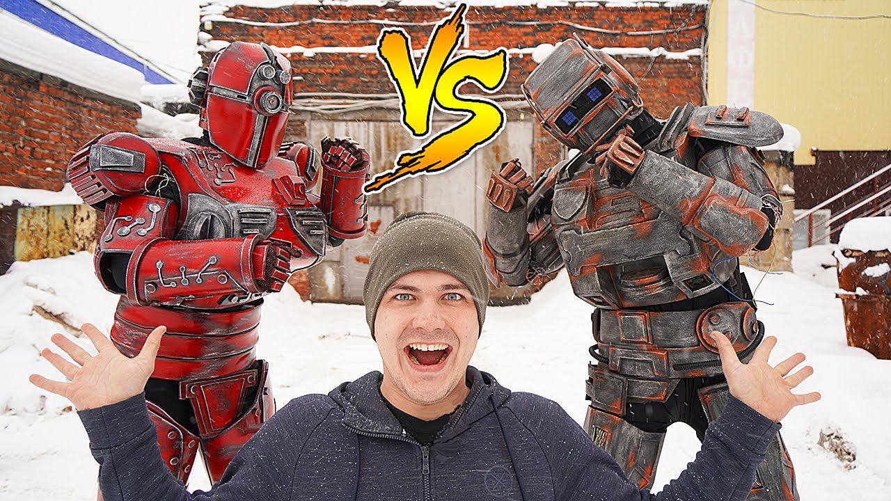 Робот против мехабота! Какой робот лучше? смотреть онлайн