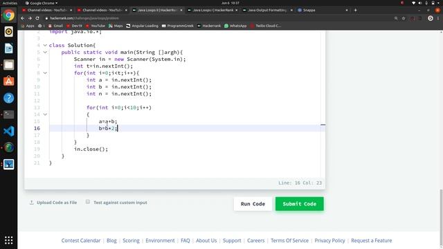 #7 Java Loops II | Hackerrank Java Solutions смотреть онлайн