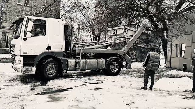 Вывоз строительного мусора контейнером 8 м3 смотреть онлайн