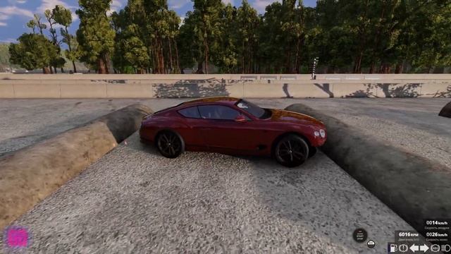 Мод Bentley Continental GT для BeamNG.drive смотреть онлайн