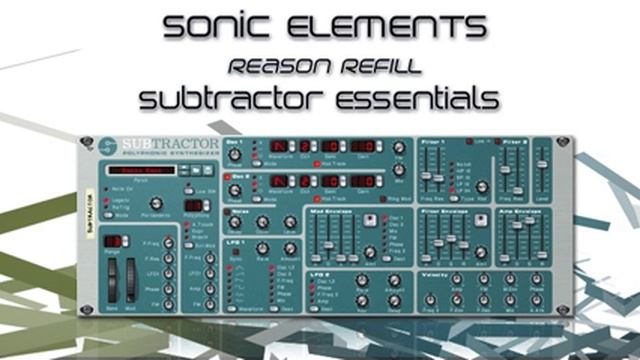 Subtractor Essentials ReFill - Demo (Sonic Elements) смотреть онлайн