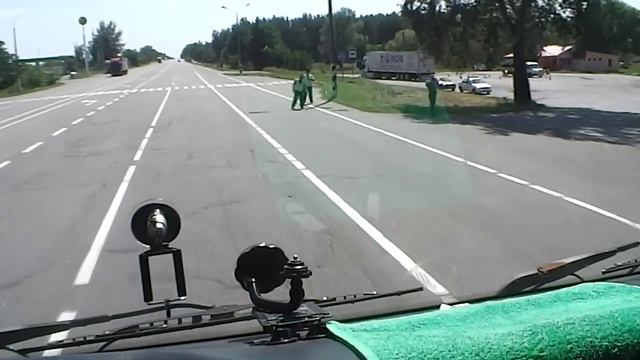 ГАИ. Самый "страшный" габаритно - весовой контроль в Украине. смотреть онлайн