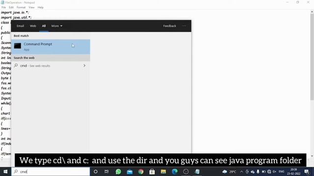 How to run java program using cmd. #java #javaprogramming #javausingcmd #tecs&tricks смотреть онлайн