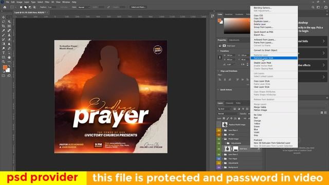 photoshop church flyer design free psd tutorial | make money from online graphics design course смотреть онлайн