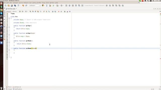 Урок 1. PHP Классы, объекты, методы смотреть онлайн