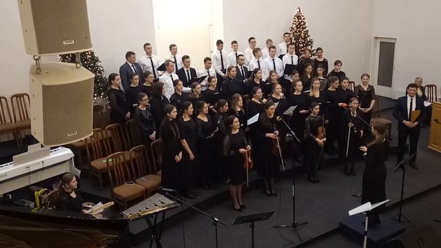 Скрипки хор  - святым и верным..