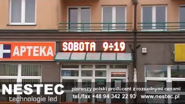 Reklama led dla apteki PROFI+ 1640 смотреть онлайн