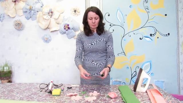 Роза из фоамирана смотреть онлайн