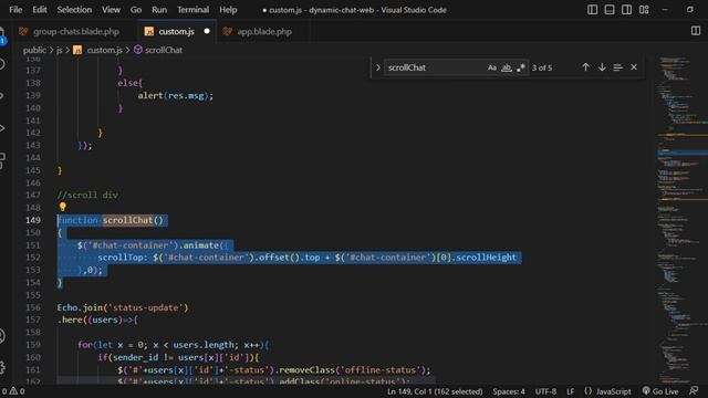 How to do Chat in Groups in Dynamic Chat App in Laravel - Chat Application Laravel #24 смотреть онлайн