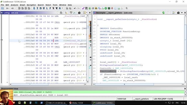Ghidra ГАЙД дизасм для новичков смотреть онлайн