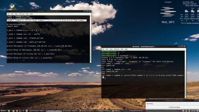 Python Lambda functions смотреть онлайн