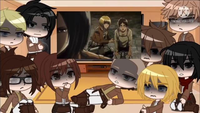 ?||Past Attack on titan react to Aot in 9 minutes||?•ENG• смотреть онлайн