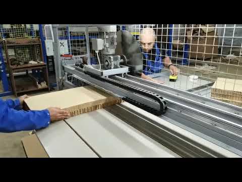 Производство транспортной упаковки из сотового картона смотреть онлайн