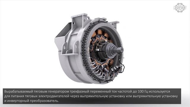 Устройство тягового генератора ГС-501А смотреть онлайн