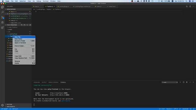 React Hooks Tutorial | Build Yelp in React #02 | start building Yelp's top navigation bar смотреть онлайн