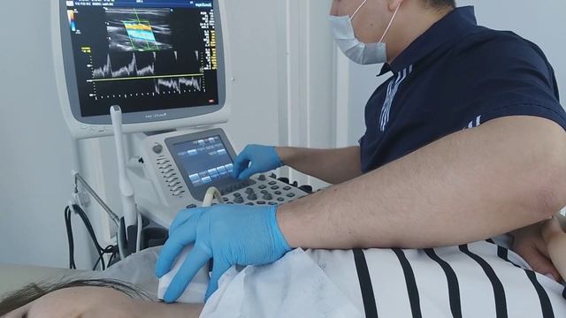 УЗИ сосудов шеи : немножко теории и короткая демонстрация смотреть онлайн