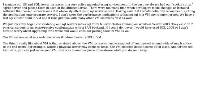 DevOps & SysAdmins: Optimum implementation of new SQL/IIS setup? (7 Solutions!!) смотреть онлайн