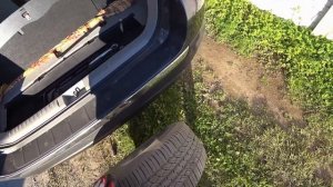 Тойота хайлендер . Как снять запаску. Нюансы процесса.