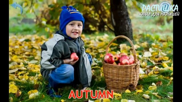 УЧИМ АНГЛИЙСКИЙ. ВРЕМЕНА ГОДА. ПЕРВЫЕ СЛОВА для детей смотреть онлайн