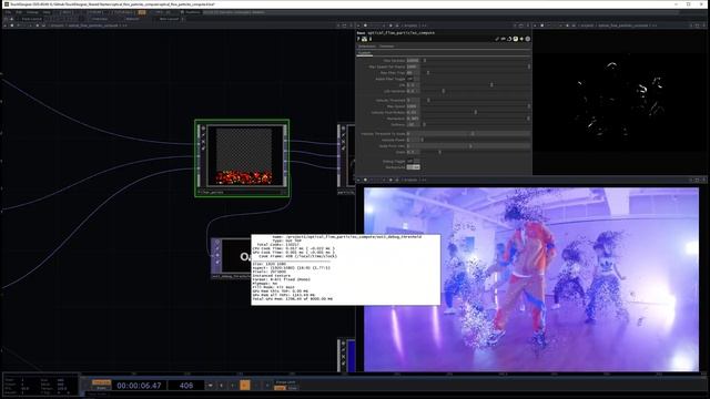 TouchDesigner GLSL Compute Particles Tutorial смотреть онлайн