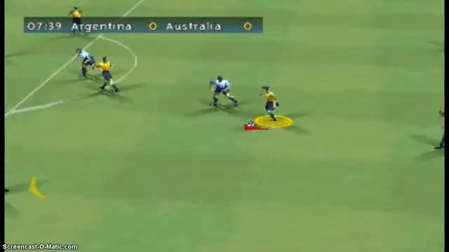 Fifa 2000 ps1 - Australia vs Argentina смотреть онлайн