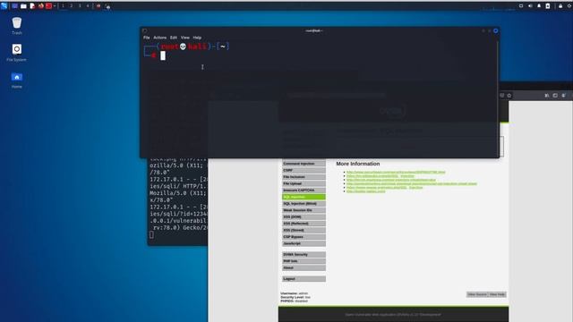 #11 Metasploitable2 docker image et sqlmap sur DVWA смотреть онлайн