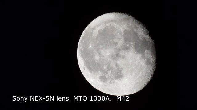 Sony nex 5N Lens MTO 1000A. M42 смотреть онлайн