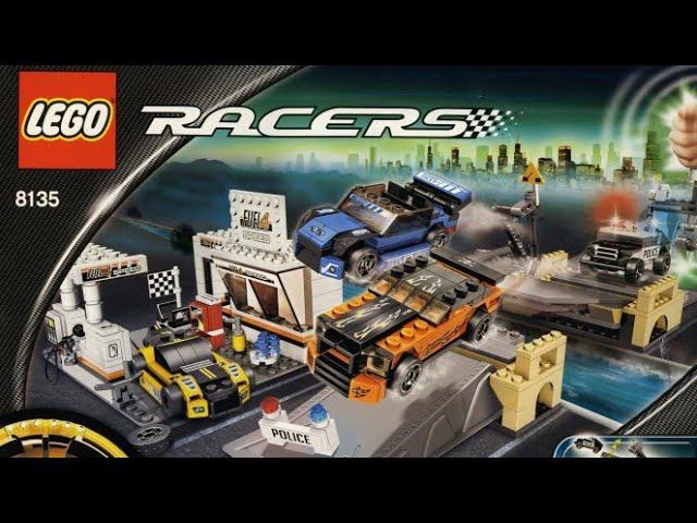 ЛЕГО ГОНКИ ПО РАЗВОДНОМУ МОСТУ! - Обзор на Lego racers 8135 смотреть онлайн