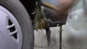 востановление сгнившего крыла стекловолокном