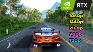 RTX 3050 8gb | Forza Horizon 5 | 1080p | 1440p | 2160p | 900p | 720p