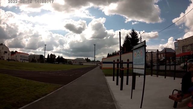 045. 2022. Маслянино. Парк СССР и центральный стадион после реконструкции смотреть онлайн