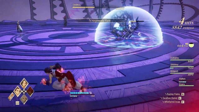 Tales of Arise Сhronos 95 vs 100 Law No dmg, 3 timestops, Unknown mode, Double damage mode смотреть онлайн