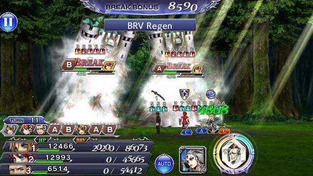 DFFOO - Reno Lost Chapter Lufenia - The Redhead Turk Lvl200